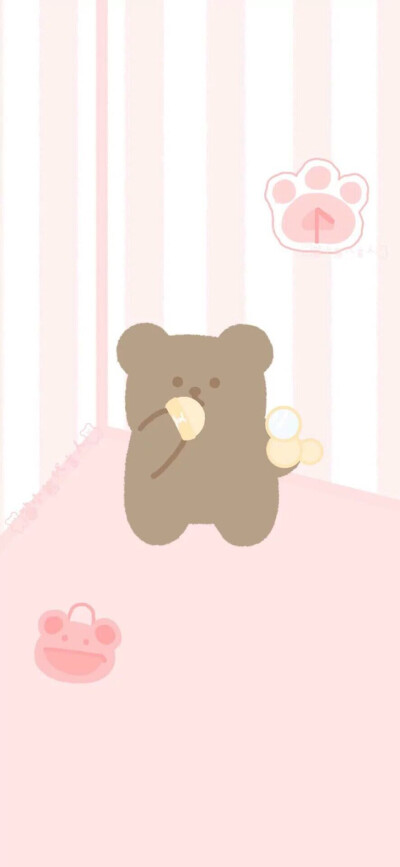 小熊日常行为壁纸