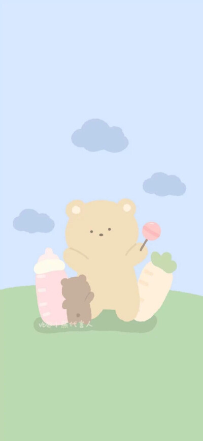 小熊日常行为壁纸