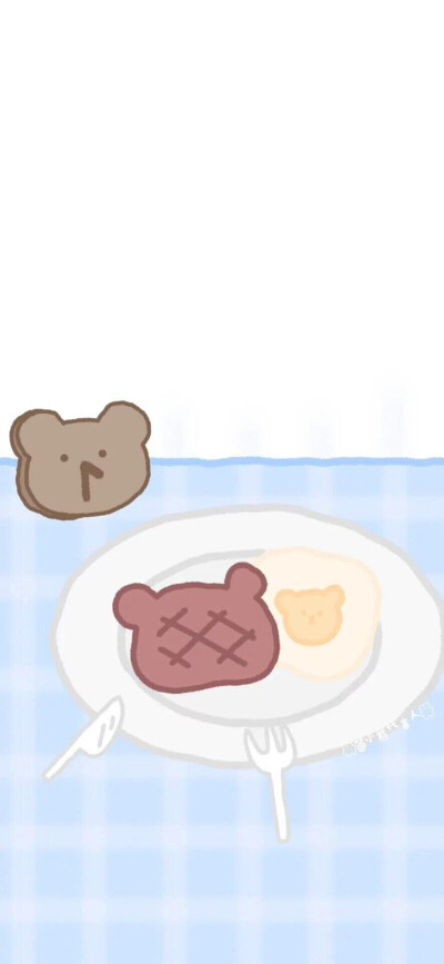 小熊日常行为壁纸