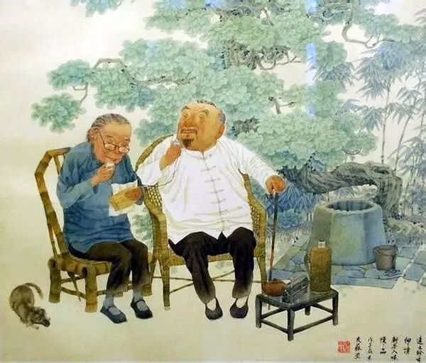 出自苏州著名画家谢友苏之手