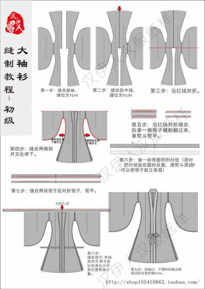 汉服打版