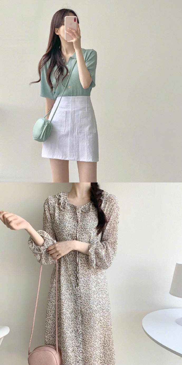 夏日温柔少女穿搭来咯