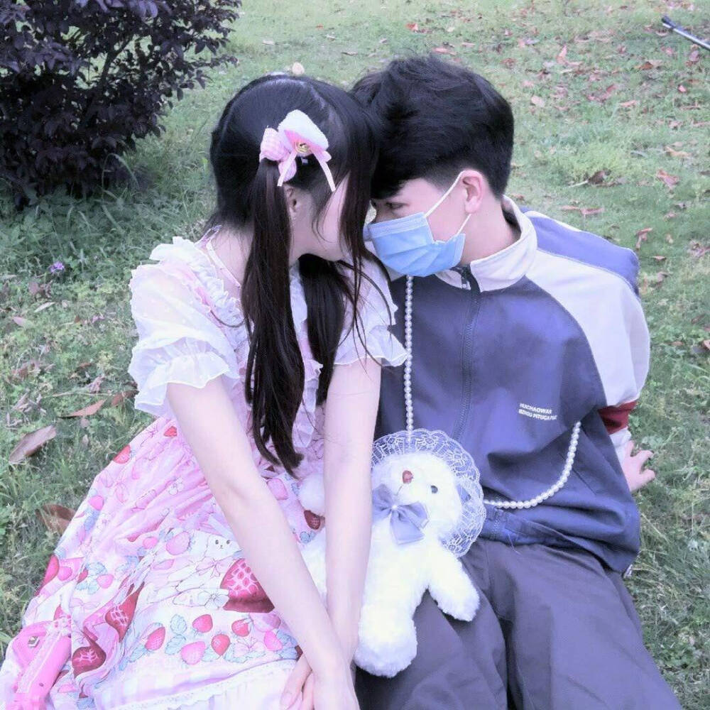 情侣头像 | 超级好看的真人甜蜜情头