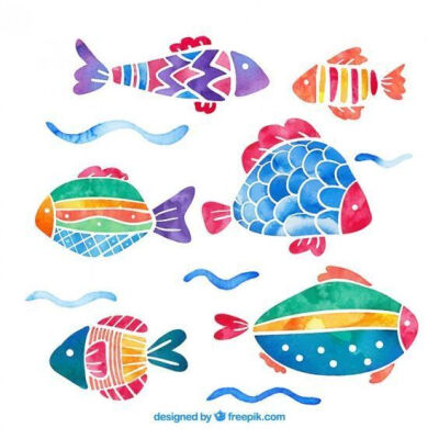 鱼儿（来源@字店）