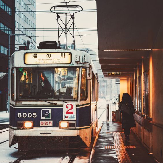 场景 电车