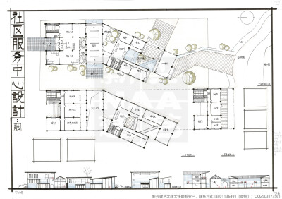 建筑快题、建筑考研、建筑手绘