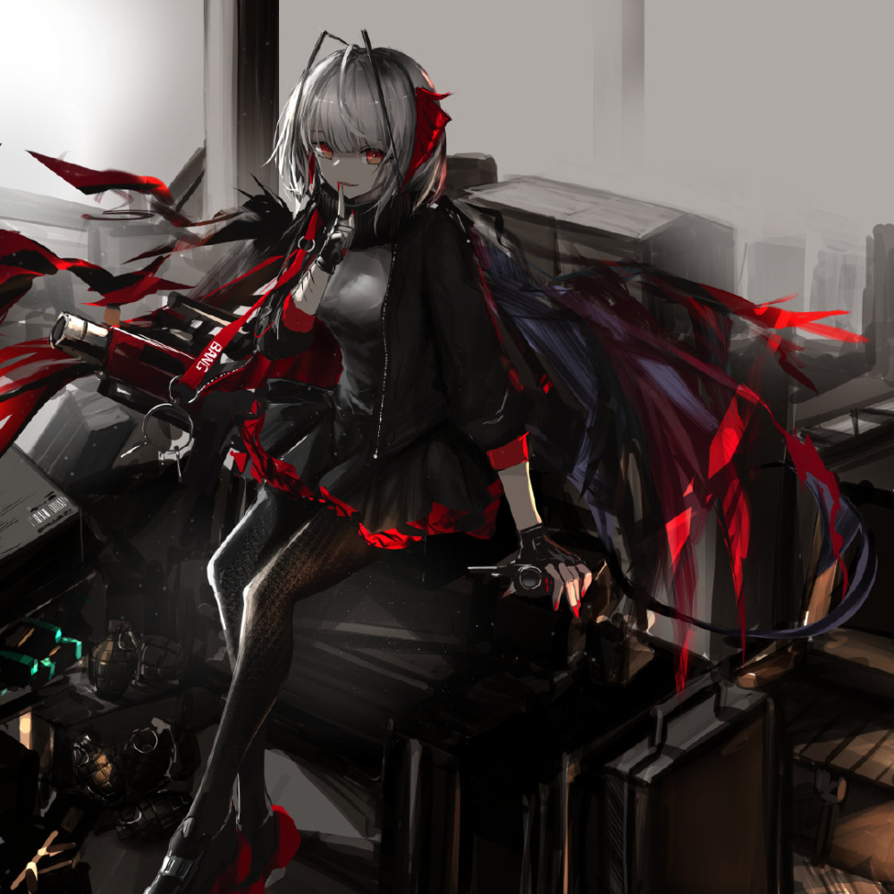 W——明日方舟——p站：81334256 | 画师：なるゑ 