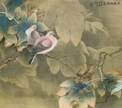 雅而不俗，浑厚秀丽，工笔画名家王道良花鸟画作品欣赏