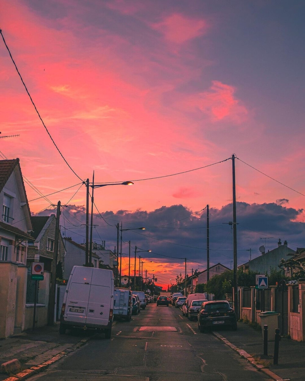 夕阳/背景/天空