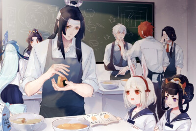 阴阳师插画
pixiv画师：阿术术