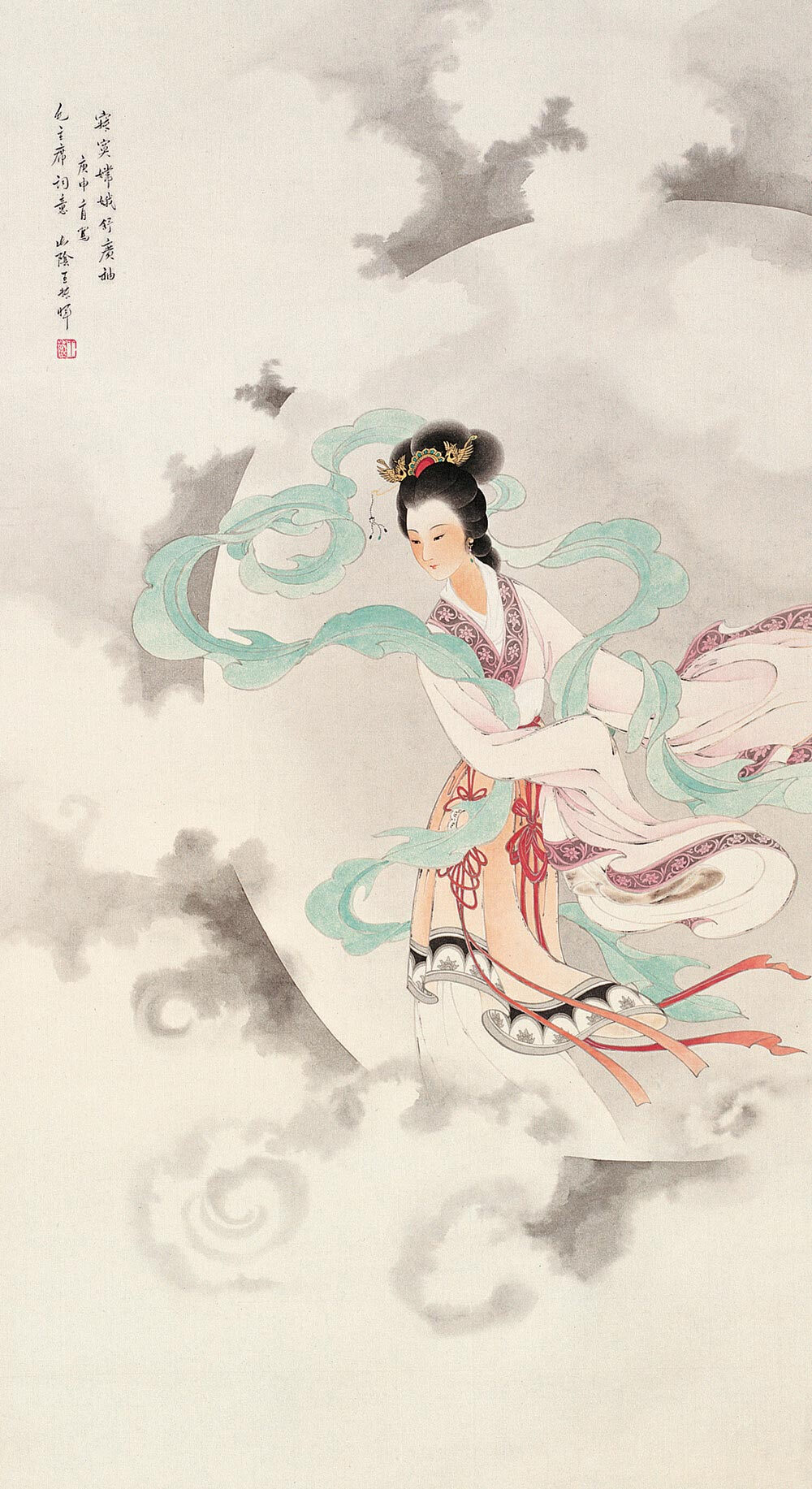 王叔晖 ( 1912.8 -1985.7 )，字郁芬，祖籍浙江绍兴，生于天津，是现代著名工笔重彩人物女画家。1949年参加工作，历任出版总署美术科员，新华书店总管理处美术室图案组组长，人民美术出版社连环画创作组组长、专业画家。