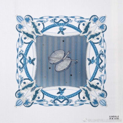 法式刺绣 十二星座