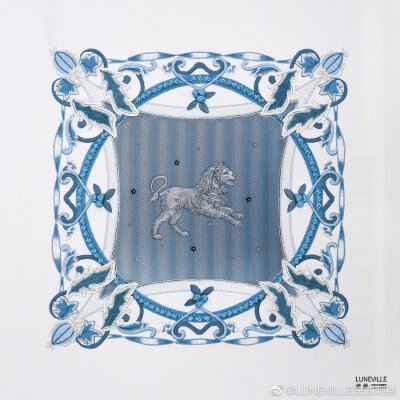 法式刺绣 十二星座