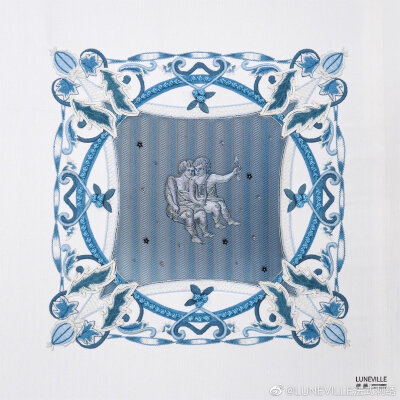 法式刺绣 十二星座