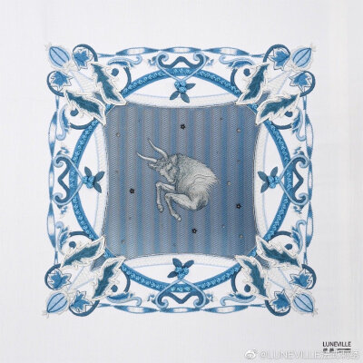 法式刺绣 十二星座