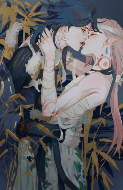 【阴阳师】荒x一目连