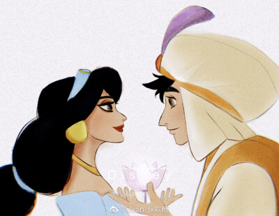 微博原创画师@Juan－tx软糖
胶片复古 迪士尼公主头像
阿拉丁
搬运出处见水印 抱图点赞