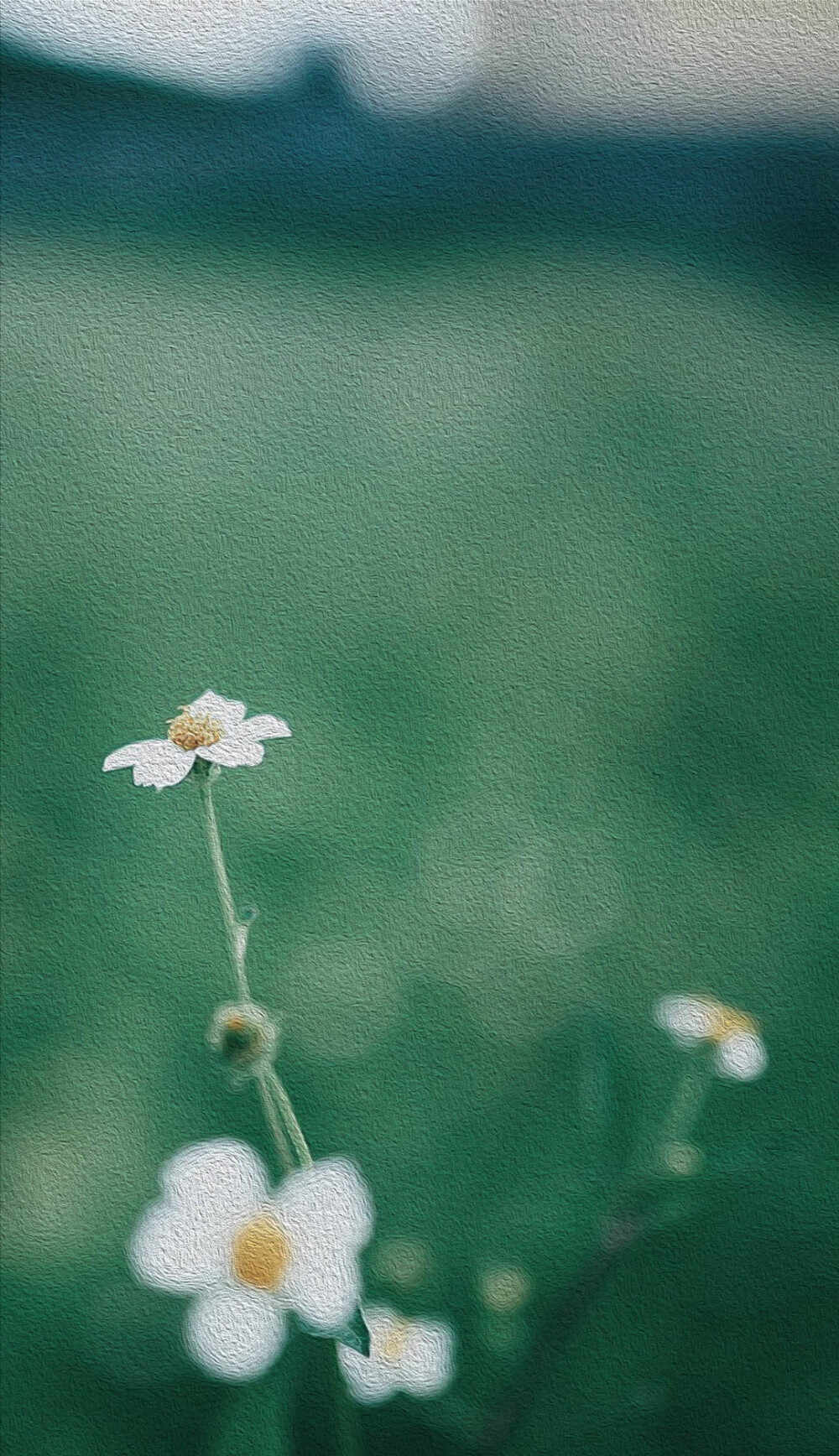 夏天油画壁纸