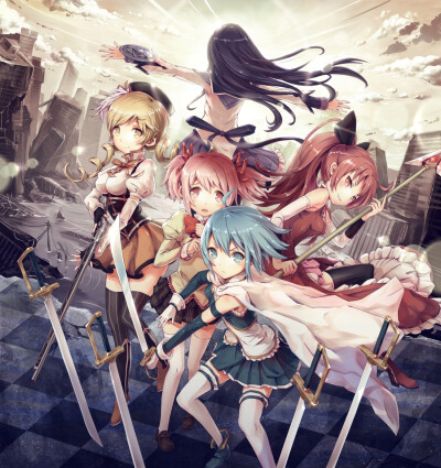魔法少女小圆
图源P站
全员 没有QB