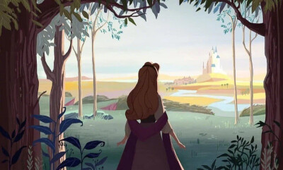 迪士尼公主 背景图朋友圈背景图