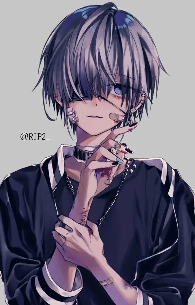 第三百三十二期-黑野京rip2 韩国画师 日系漫画酷帅病娇美少年