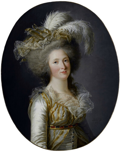 Adelaide Labille-Guiard - Portrait of Madame Elisabeth，1788 ​