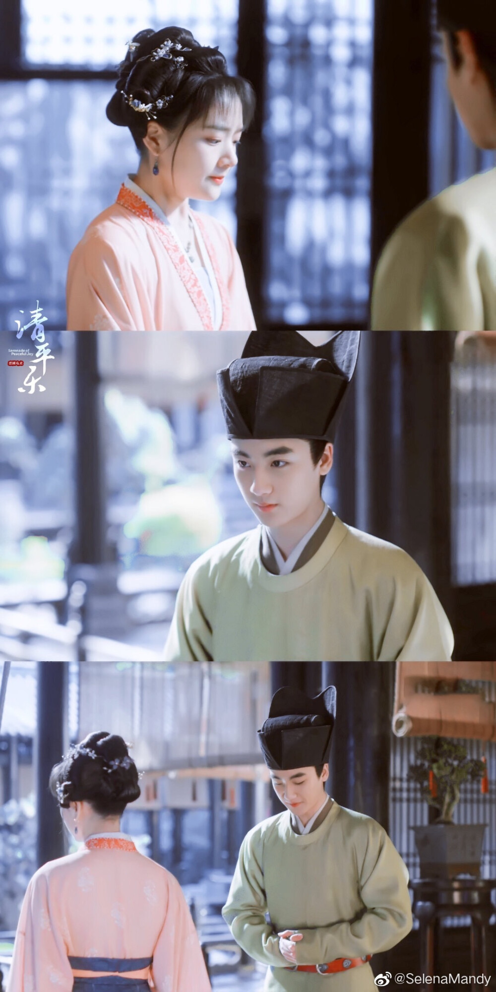 任敏×边程 怀柔 《孤城闭》 徽柔×怀吉
“你是不是觉得，爱恨嗔痴都是有罪”