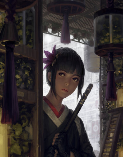 神韵迷人的侠客
,
人物插画艺术家
,
Guweiz ​​​