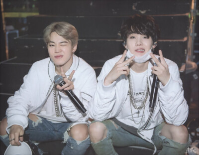 SUGA 闵玧其&Jimin 朴智旻