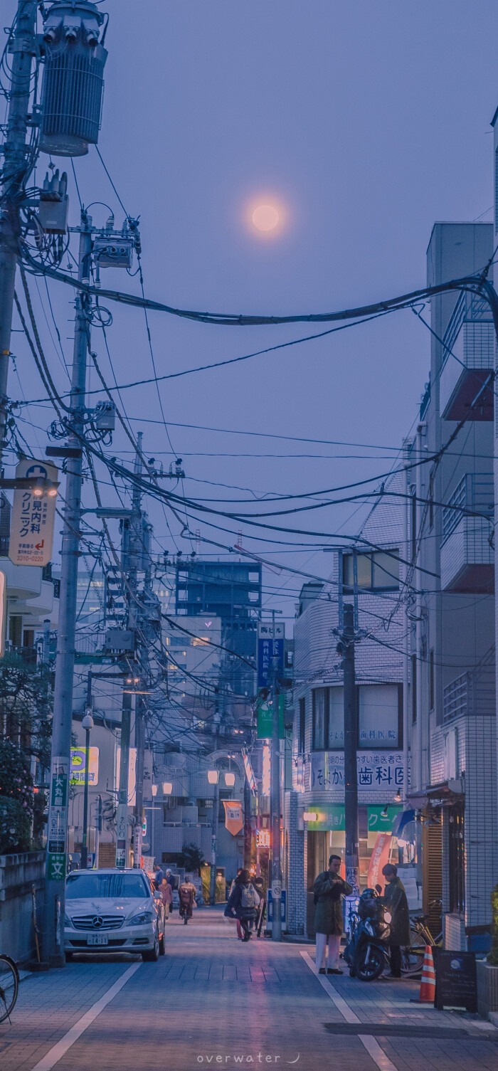 城市夜景☁️