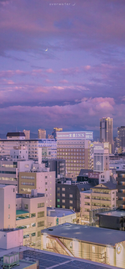 城市夜景☁️