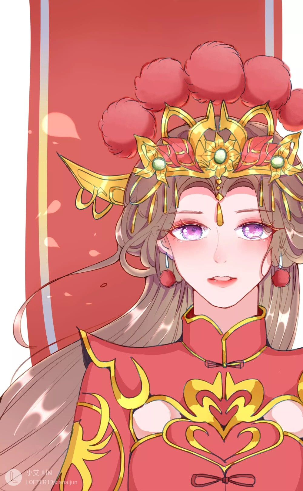 露娜至尊宝,一生所爱/图源水印