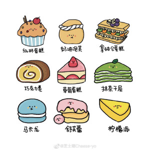 食物简笔画