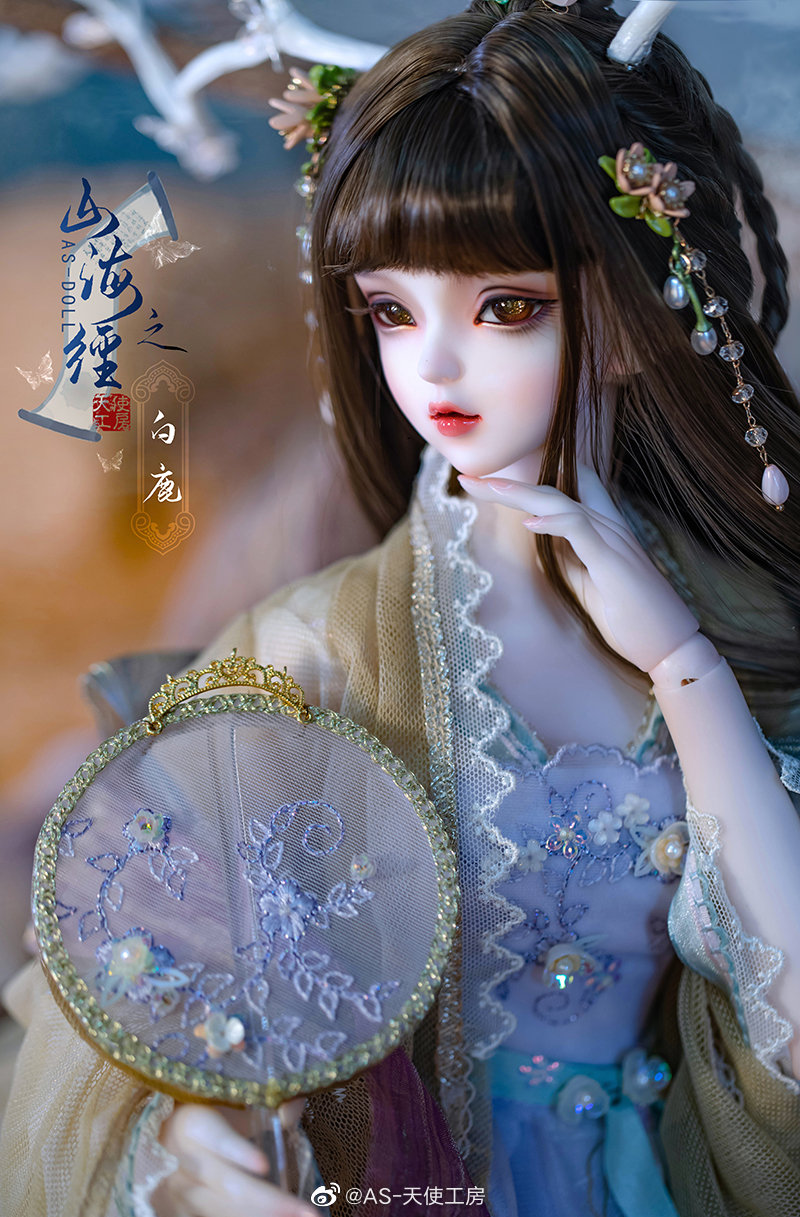 ［白鹿］古风美人 SD娃娃 BJD 玩具 人偶 壁纸 萌物