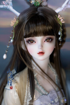 ［白鹿］古风美人 SD娃娃 BJD 玩具 人偶 壁纸 萌物