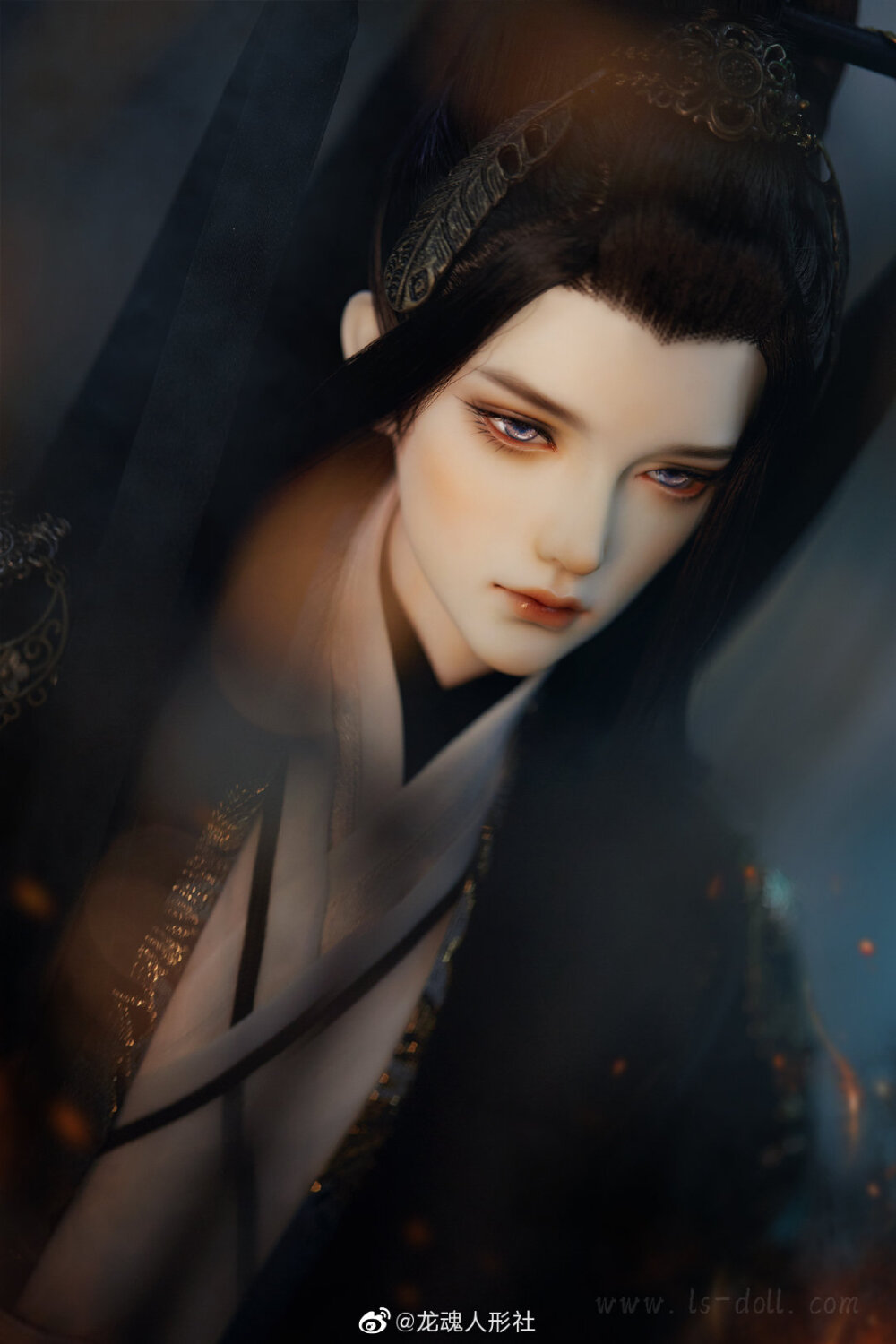 巫真古风美男sd娃娃bjd玩具人偶壁纸萌物