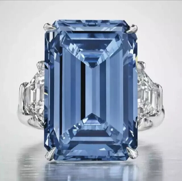 14.62ct Oppenheimer Blue 蓝钻戒指