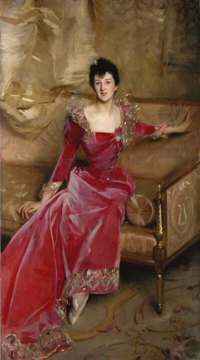 John Singer Sargent 休哈默斯利夫人 1892