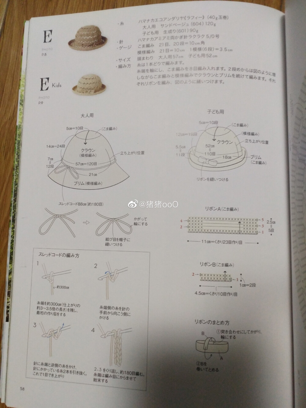 镂空花帽子