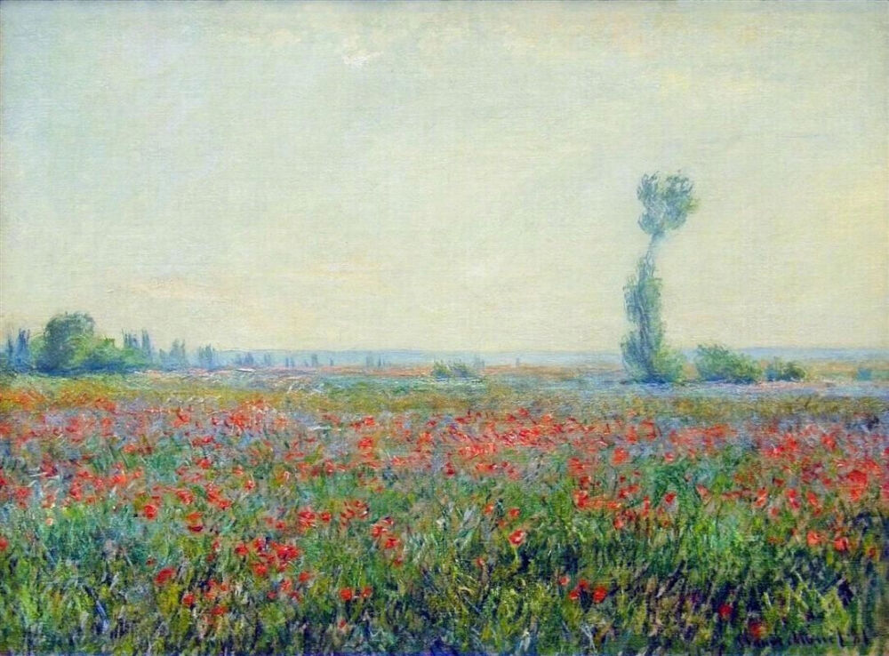 莫奈《Poppy Field》