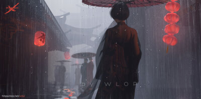 我有故事和酒/小绿/
by wlop