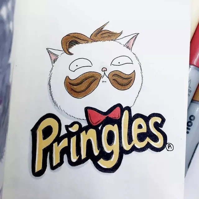 新加坡插画师flooflers ins:@floofler
pringles 丨薯片薯片！肥宅快乐源泉