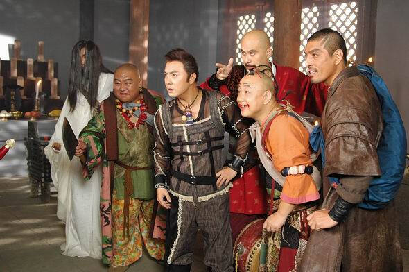 儿与花无缺 白玉 饰 阴九幽 程思寒 饰 李大嘴 张卫健 饰 小鱼儿 哈哈