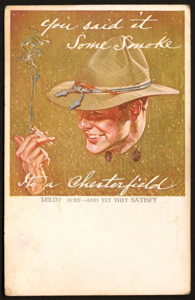 J.C.Leyendecker（J.C.莱恩德克） Cigarette Chesterfield