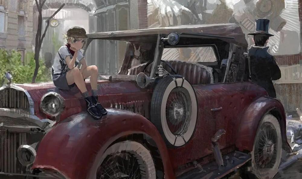 台湾插画师Paindude