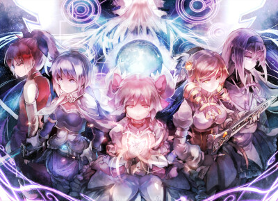 魔法少女小圆
图源P站
全员 没有QB