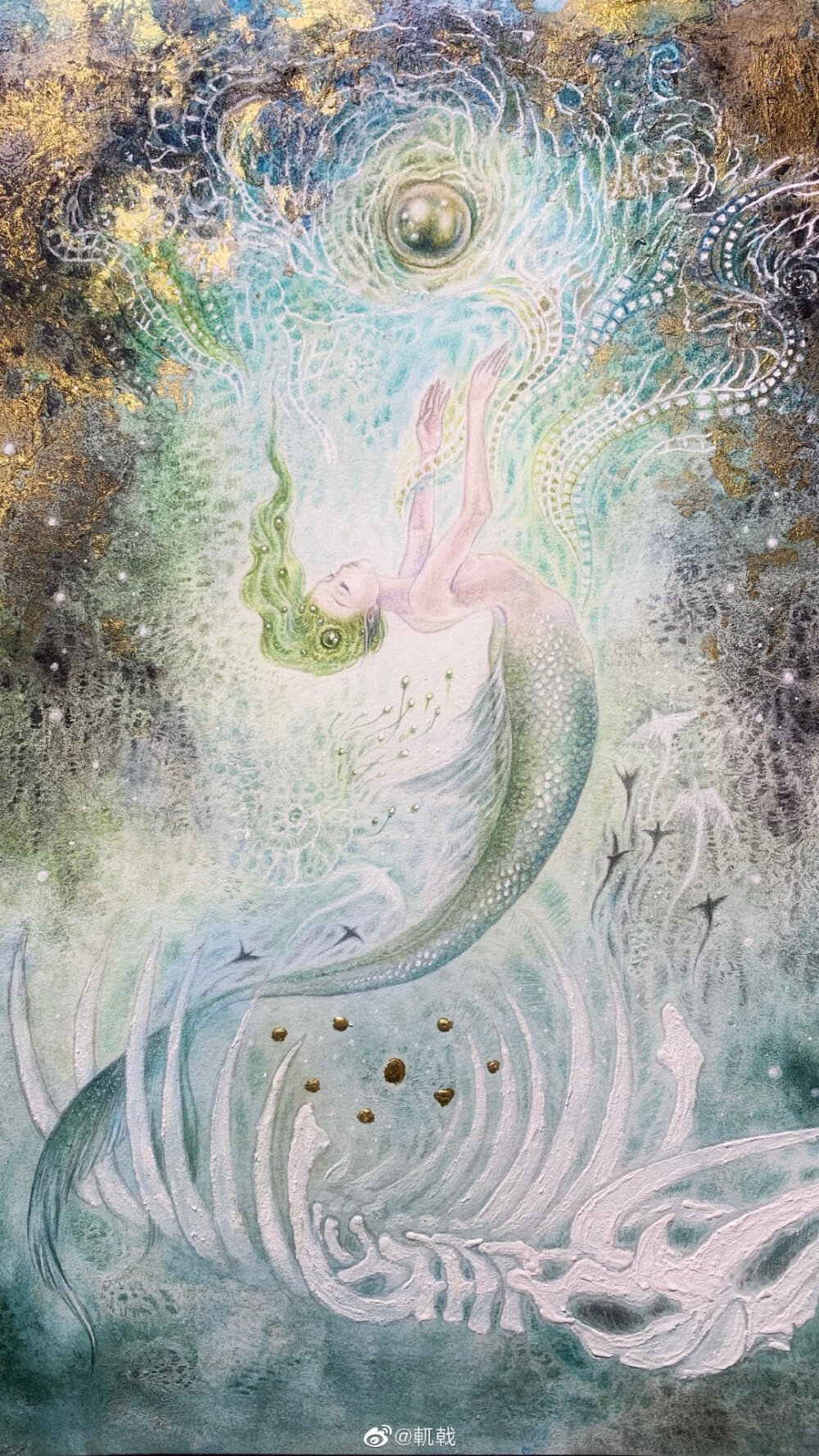 熙往 手绘 画 插图