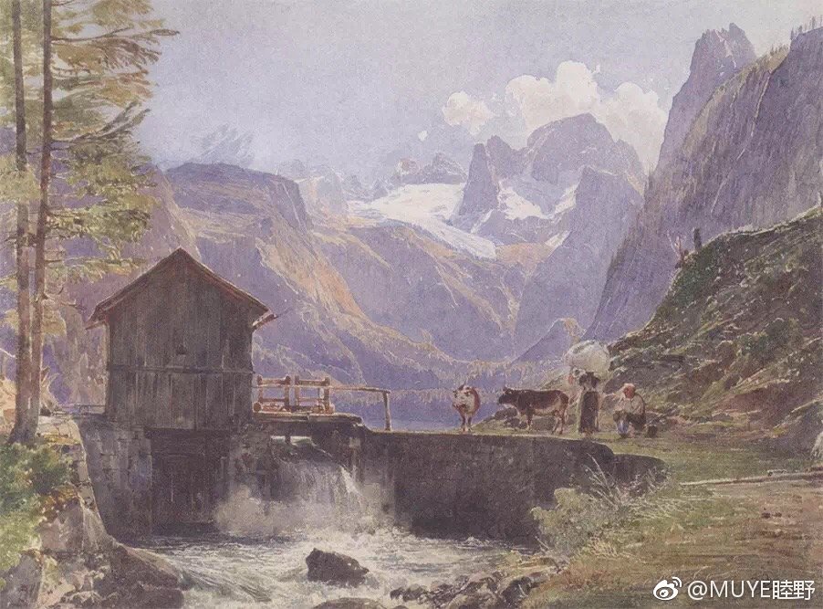 Landscape ⛰️
By Rudolf von Alt ​​​