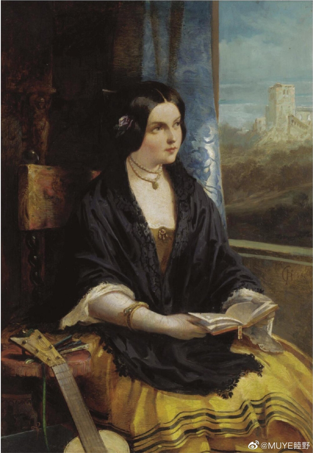 英国拉斐尔前派画家philip hermogenes calderon(1833-1898)的作品以