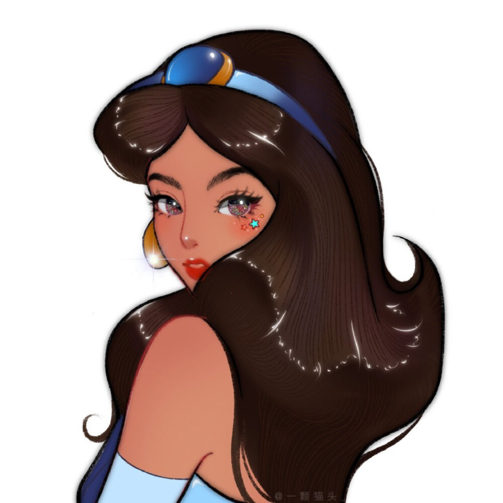 公主の回眸
画师：一颗猫头